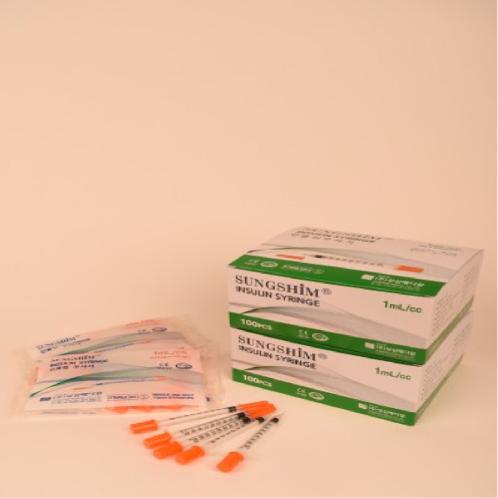 SUNGSHIM MEDICAL INSULIN SYRINGE 